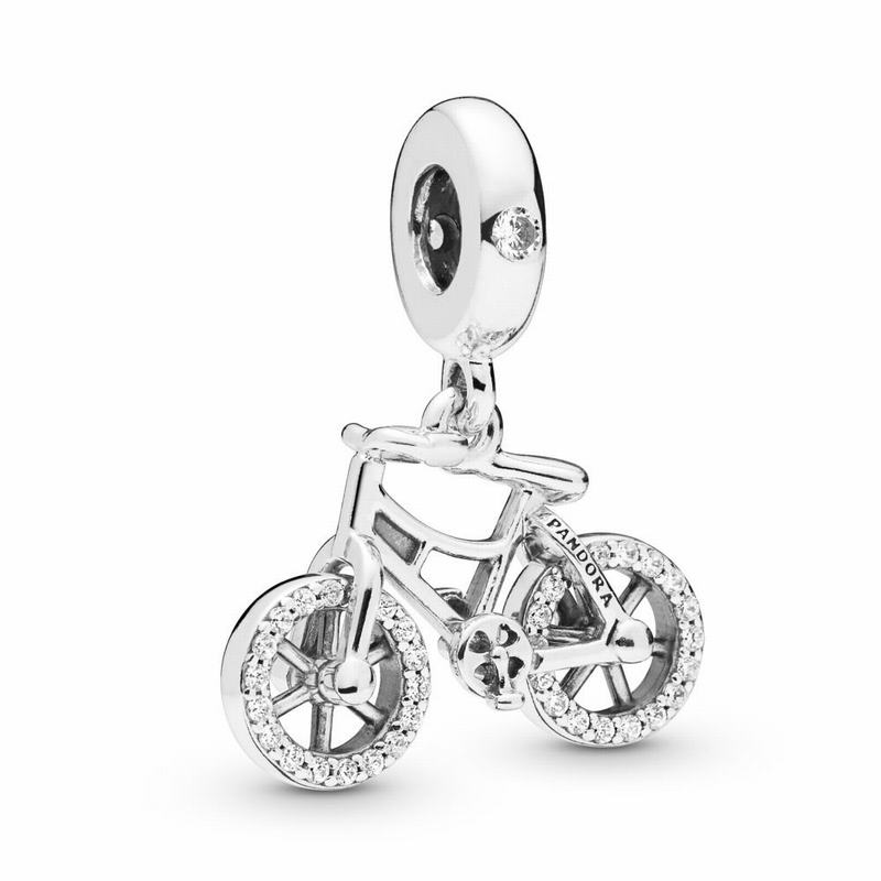 Pandantiv De Talisman Pandora Brilliant Bicycle Argint (ETc0ivr2)